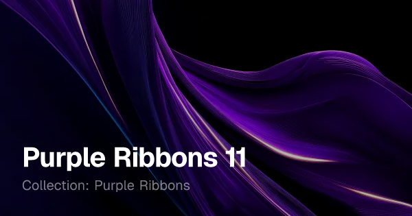Purple Ribbons 11 | Purple Ribbons | Mirage Supply